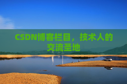 CSDN博客栏目，技术人的交流圣地